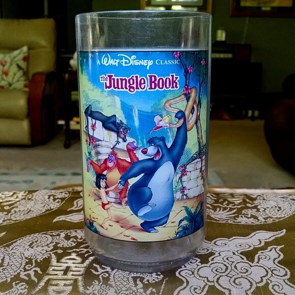 Vintage "Jungle Book" plastic glass 1994 - Picture 2 of 10